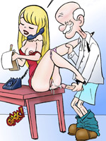 Old man wants to screw young blonde hottie!